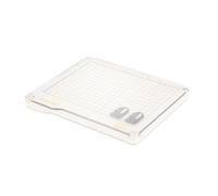 Vaessen Creative Stamp Easy+ Presse Couvercle Amovible pour Tamponner avec de Précision Loisirs Créatifs, Blanc, 22 x 16,6 cm