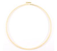 Vaessen Creative Tambour à Broder en Bois de Bambou, Ø30 cm, Cercle pour Attrape-Rêves, Cadre de Point de Croix, Anneau de Couronne pour Macramé, Crochet, Décoration Bohémien et Plus Encore
