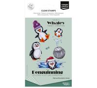 Vaessen Creative Tampons Transparents 13pcs - Pingouins & Baleine de Noël | Scrapbooking matériel, Journaling accessoires, Cartes, Bullet journal