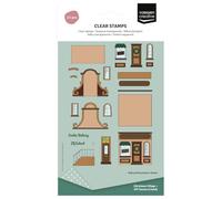 Vaessen Creative Tampons Transparents 23 Pcs - Maisons à Pignon en Cloche | Scrapbooking matériel, Journaling accessoires, Noël, Cartes, Bullet journal