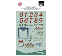 Vaessen Creative Tampons Transparents 32 Pcs - Calendrier de l'Avent | Scrapbooking matériel, Journaling accessoires, Noël, Cartes, Bullet journal