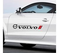 VAEVEN 2 Pièces Autocollants Emblèmes de Voiture pour Volvo XC60 S60 C30 S80 S40 V60 XC90, Logo Badge Sticker, Emblèmes Sticker Voiture, Autocollant Carrosserie, Auto Accessoires,A