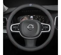 VAEVEN Couvre Volant Voiture pour Volvo V60 2018-2023, Antidérapant Couvre Volant Voiture en Cuir Microfibre, Protection Volant Voiture, Accessoire de Voit,B