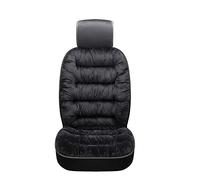 VAEVEN Ensemble de Housses Siège Auto pour Dodge Viper SRT-10 SRT10 2003-2011, Moelleux Rembourrées en Peluche Chaude et Douce Housses de Siège en Ensemble Comple Voiture,B Black