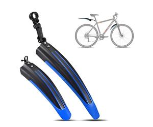 VAEVEN Garde-Boue de Vélo Set pour Mercier Carbone 2010s, Garde-Boue Portable et Ajustable pour Vélo, Garde-Boue Avant et Arrière, Adapté pour VTT de Route,B Blue
