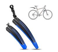 VAEVEN Garde-Boue de Vélo Set pour Trek Domane SLR, Garde-Boue Portable et Ajustable pour Vélo, Garde-Boue Avant et Arrière, Adapté pour VTT de Route de 20 à 26 Pouces,B Blue