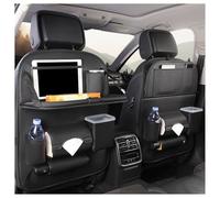 VAEVEN Lot de 2 Organisateur de Voiture pour Toyota Highlander Land Cruiser bZ4X C HR Plus, Protecteur Arrière de Siège Auto, Organisateur Siege avec Platea, Multi-Poches pour Rangement Voiture