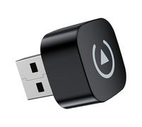 VAEVEN Mini Adaptateur CarPlay sans Fil pour Lexus is 500 2023 2024 2025, Convertisseur Filaire vers sans Fil Plug and Play, Connexion Automatique, sans Latence,A Black