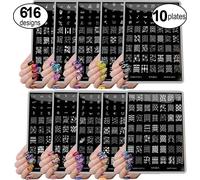 VAGA Jeu de 10 plaquettes de clouage jumbo