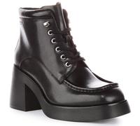 Vagabond Shoemakers Brooke Bottines à lacets en cuir, noir, 38 EU