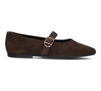 Vagabond Shoemakers - Chaussures de ballerine en daim marron élégantes - Femme - Chaussures - Brun - Taille: 36 EU