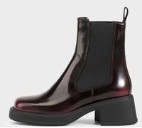 Vagabond Shoemakers Vagabond Shoemakers Red Dorah Chunky Heeled Chelsea Boots