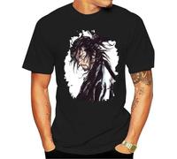 Vagabond T Shirt Vagabond Musashi Miyamoto T-Shirt Men Cotton Tee Shirt Awesome Short Sleeve Big Graphic Tshirt Black M Black XL