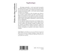 Vagabondages Suivi de Bleu - Umar Timol - L'harmattan - broché - Poésie