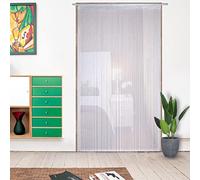 Vagasi Lot de 2 Rideaux Fils Paillette 100x200cm Draperie Rideau Spaghetti Elégance Studio Fenêtre Porte Anniversaire Mariage Fête Hôtel