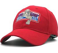 Vagbalena Casquette de Baseball Forrest Gump Legends Red Hat Halloween Bubba Forrest Gump Cosplay Hat Casquette de Baseball brodée pour Femme (Rouge,Une Taille)