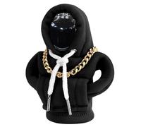 VAGCARS Housse pour pommeau de levier de vitesse pour voiture, housse pour levier de vitesse avec collier, accessoires universels pour l'intérieur de la plupart des véhicules (Noir)