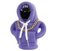 VAGCARS Housse pour pommeau de levier de vitesse pour voiture, housse pour levier de vitesse avec collier, accessoires universels pour l'intérieur de la plupart des véhicules (Violet)