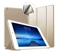 VAGHVEO Coque iPad 2/3/4 Housse Étui Slim-Fit Léger [Veille/Réveil Automatique] TPU Souple Bumper Smart Cover pour Apple iPad 2/3/4 (Or)