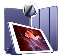 VAGHVEO Étui Slim-Fit Léger iPad 2/3/4 Bumper TPU Smart Cover Veille/Réveil Automatique - Bleu Marin