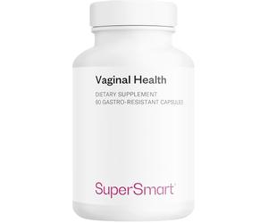 Vaginal Health - Probiotiques Flore Intime - 5 Souches de Probiotiques - Contribue à l'Équilibre de la Flore Vaginale - Aide à Améliorer le Confort Vaginal - Vegan - Sans Gluten - Supersmart