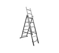 VaGo Échelle multifonction en aluminium 3 x 6 échelons