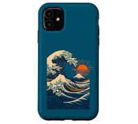 Vague de l'océan Japonais avec Montagne et Lever du Soleil Coque pour iPhone 11