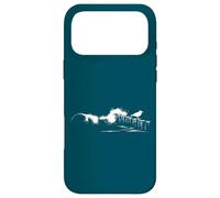 Vague déferlante sur Groynes avec Mouette Plage océanique Coque pour iPhone 17 Pro Max