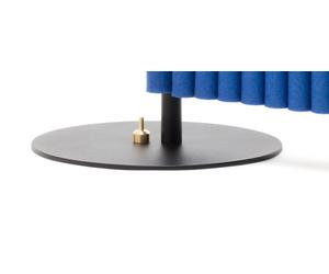 Vague pied assiette pour position centrale avec support en feutre de 2 mm incl. 1 adaptateur pour paravent HEY - SIGN by BWF Group - 25002
