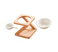 Vaguelly 1 Ensemble Brûleur D'aromathérapie Créatif Parfum Lavande Diffuseur D'huiles Essentielles Diffuseurs Plus Chaud Brûleur à Mazout Électrique Lumière D'huile en Bois