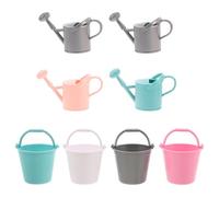 Vaguelly 1 Ensemble d'arrosoirs pour Enfants : Seau de Jardin Miniature - Jouets pour Enfants pour cultiver l'intérêt pour Le Jardinage, arroser Les Plantes et décorer Le Style Ferme
