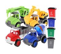 Vaguelly 1 Ensemble De Jouets De Camion Dassainissement Véhicule Dingénierie Jouet De Tri des Déchets