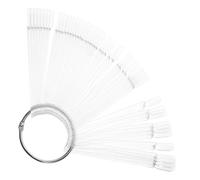 Vaguelly 1 Ensemble De Palette De Peinture À Ongles Fournitures De Nail Art Planche De Nail Art Bâtonnets De Test De Vernis À Ongles Supports De Rangement De Vernis À Ongles
