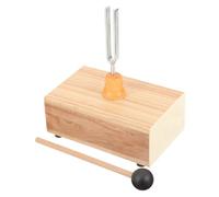 Vaguelly 1 Ensemble Ensemble diapasons des chakras réglage thérapie tuner Vibration oud instrument acoustique taraudage relaxant instrument de résonance diapason avec marteau acier