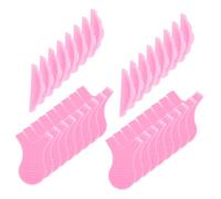 Vaguelly 1 Ensemble Joint en silicone pour cils lash lift kit surligneurs Kit de maquillage ruban de maquillage duo mini kit d'extension de cils outil de rehaussement de cils Plastique rose