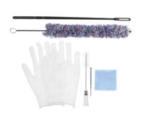 Vaguelly 1 ensemble Kit de Nettoyage pour Saxophone et Clarinettes Ensemble de Outils de Nettoyage Brosse et Chiffon pour Instruments à Vent Accessoires de Soins pour Musiciens