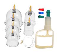Vaguelly 1 Ensemble Le Feu à L'épreuve Des Peut Thérapie Outil De Massage Pompe à Ventouse Massage Outil Ventouse Ventouses Tasse De Physiothérapie Plastique