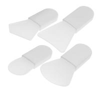 Vaguelly 1 Ensemble Masque Brosse Ensemble Suppression argile brosse pour le visage pour masque petit doux mini applicateur de masque facial masque facial en silicone Gel de silice blanche