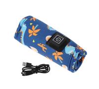 Vaguelly 1 Pc Isolation biberon bâtonnets diffuseur de roseaux Fleurs Refroidisseur de Lait isolé Gourde chauffante Chauffe-biberon portatif Chauffe-Lait Velours Composite
