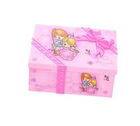 Vaguelly 1 Pièce boîtes à Bijoux pour Enfants Casse de Bijoux boîte à Bijoux Musicale boîtes à Bijoux Musicales pour Filles Boîtes de Bijoux pour Filles Organisateur de Bijoux Rose