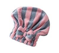 Vaguelly 1 Pièce Bonnet cheveux secs rayé enveloppement de cheveux spa enveloppe de serviette à cheveux serviette de bain microfibre serviette bain microfibre bonnet de Colorful