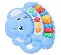 Vaguelly 1 Pièce Clavier De Piano De Piano Électrique Premiers Jouets Éducatifs De Piano Éducatif Musical Éducatif D'orgue Électronique Éducatif Bleu