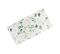 Vaguelly 1 Pièce Housse de Change pour Garçon Fille Démontable Feuille Housse de Matelas à Lavable avec Motif Feuille Verte pour et