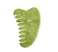 Vaguelly 1 Pièce tête de peigne en jade hair charms hair toppers outil de grattage rouleau de jade peignes shampooing peigne chaud peigne taquin batte de massage peigne masseur Jade Xiuyan