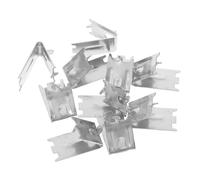 Vaguelly 10 Pièces Clayette Du Congélateur Clips De Réfrigérateur Clips D'étagère D'armoire Clips D'étagère En Métal Accessoires De Quincaillerie Pour Réfrigérateur Acier Inoxydable Silver