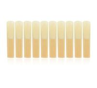 Vaguelly 10 Pièces D'anches de Saxophone en Bambou sans Bavures Faciles à Installer, Accessoires Pratiques pour Musiciens Professionnels de Saxophone Soprano