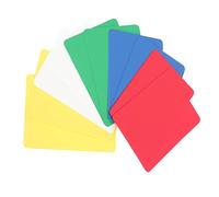 Vaguelly 10 Pièces Distributeur de Cartes de Poker Portable Coupe Carte Étanche Accessoires pour Jeux de Société Facile à Nettoyer et Réutilisable