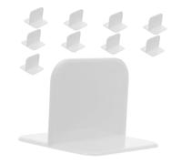 Vaguelly 10 Pièces Fixations Murales Sans Perçage pour Meubles Basculement Adhésifs Sécurisés pour Bibliothèque Commode Armoire Protection Garçon Fille Invisible et Réutilisable