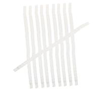 Vaguelly 10 Pièces Mèche de Torche pour Bouteille de vin Pots Ensemble de Bouteilles de vin Lampe Bouteille de Whisky Torche mèche mèches tiki mèche pour Torche tiki Fibres de Verre Blanche
