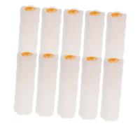 Vaguelly 10 pièces Mini Peinture Coton Durable Remplacement Facile pour Murs Meubles Fenêtres Plafonds Fournitures Peinture Maison